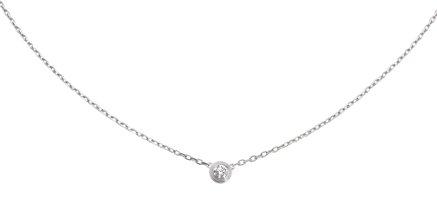 Cartier Cartier d_Amour necklace, small model in white gold