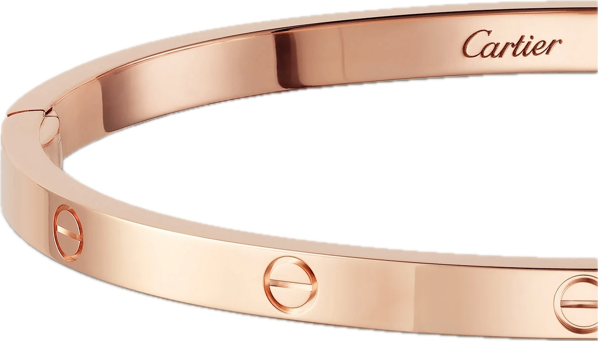 Cartier LOVE bracelet, small model in rose gold (PIC2)