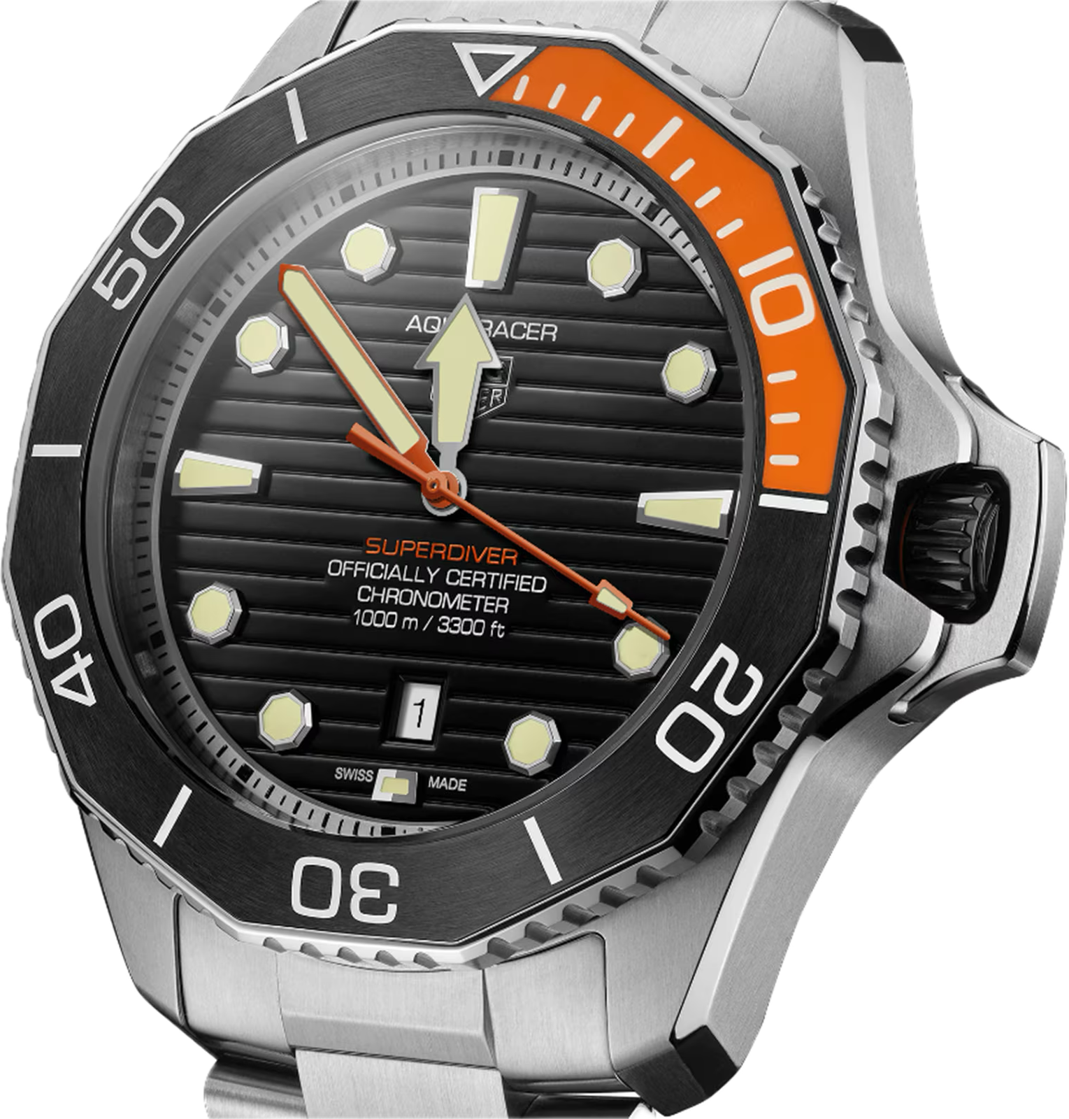 TAG HEUER AQUARACER - WBP5A8A.BF0619 (PIC2)